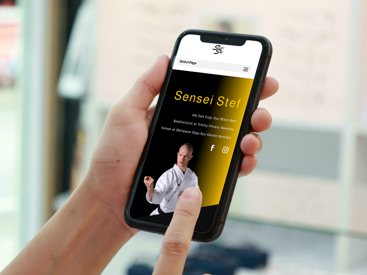 SenseiStef Mobile Preview