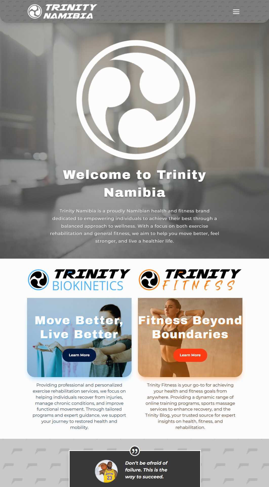 Trinity Namibia Full Page